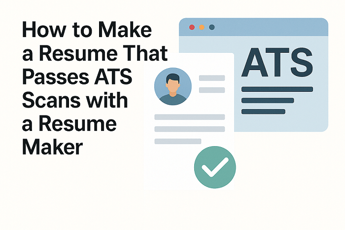 How to Make a Resume That Passes ATS Scans with a Resume Maker